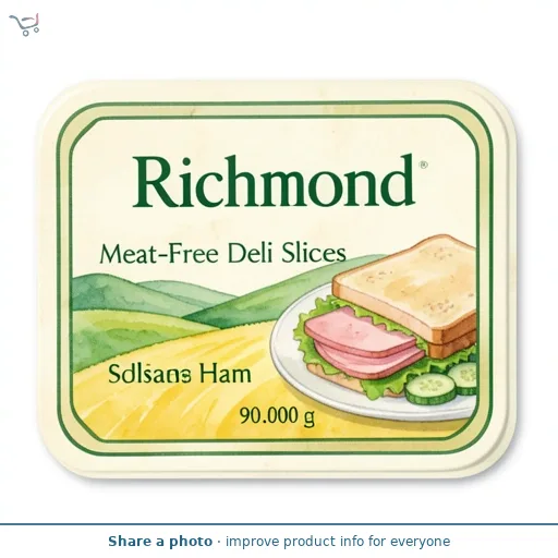 Richmond Meat-Free Deli Slices Ham  90g