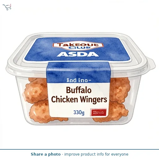 Takeout Club by ASDA Buffalo Chicken Wingers 330g