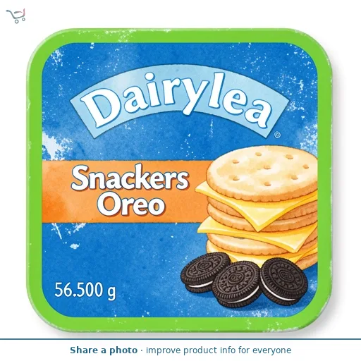 Dairylea Snackers Oreo   56.5g