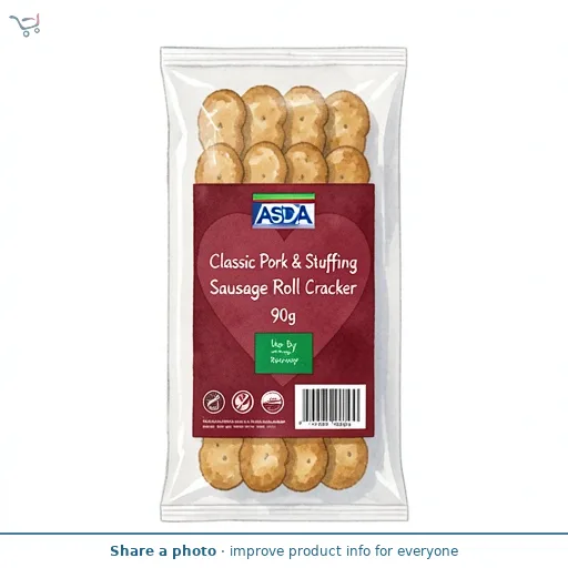 ASDA Classic Pork & Stuffing Sausage Roll Cracker 90g