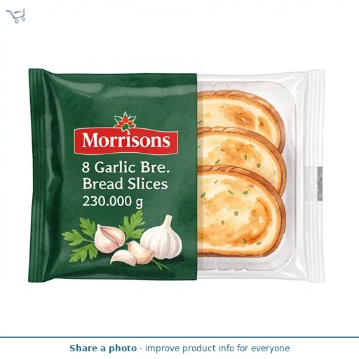 Morrisons 8 Garlic Bread Slices 