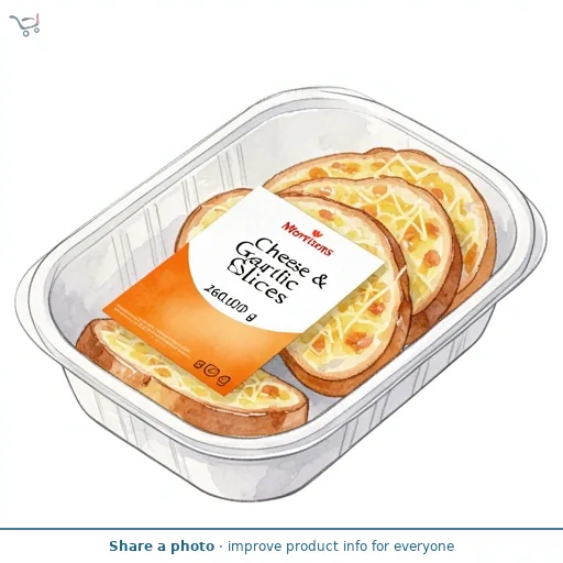 Morrisons Cheese & Garlic Slices 260g