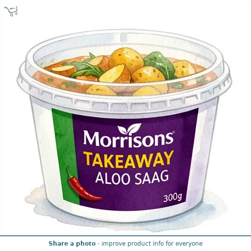 Morrisons Takeaway Aloo Gobi Saag 