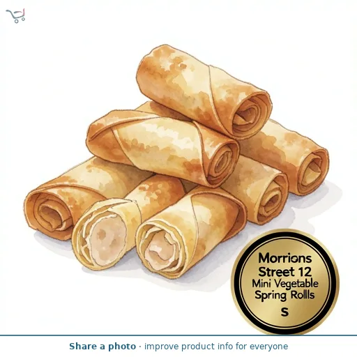  Market Street 12 Mini Vegetable Spring Rolls 