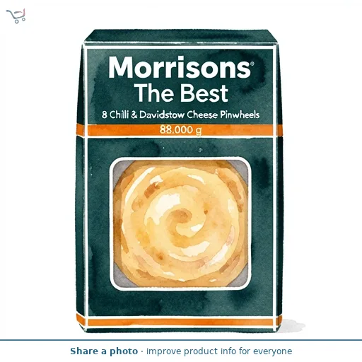 Morrisons The Best 8 Chilli & Davidstow Cheese Pinwheels
