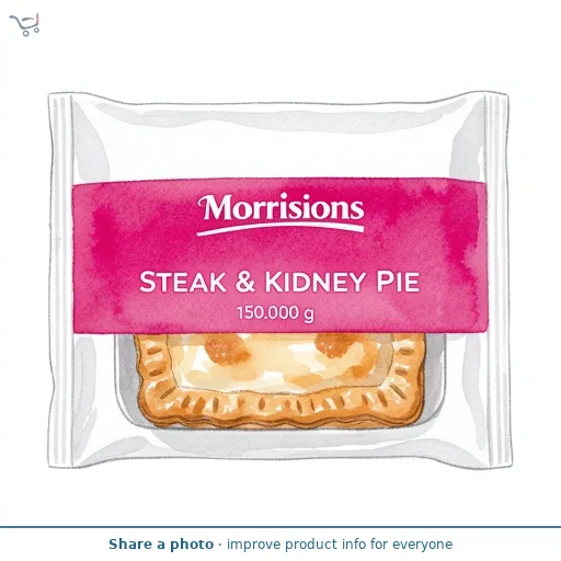 Morrisons Steak & Kidney Pie