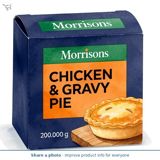 Morrisons Chicken & Gravy Pie