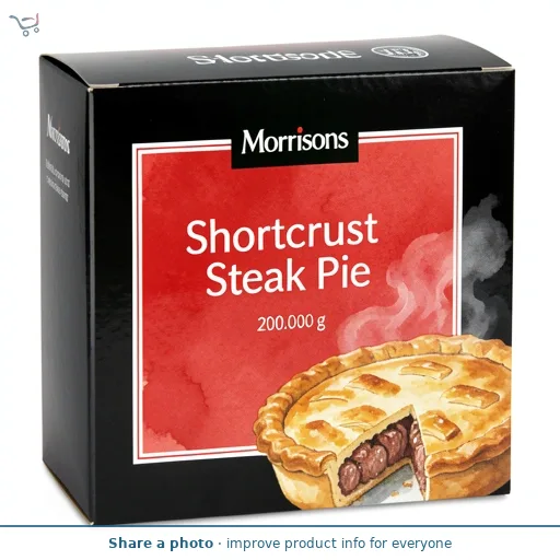 Morrisons Shortcrust Steak Pie