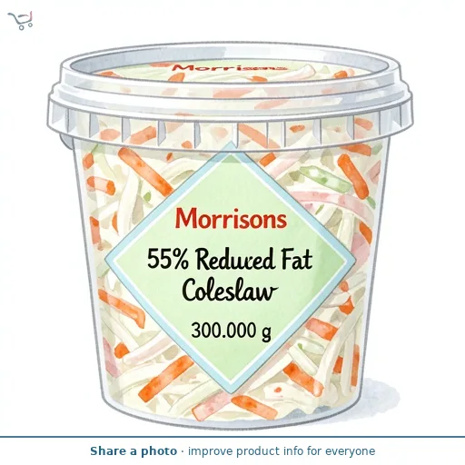 Morrisons 55% Reduced Fat Coleslaw