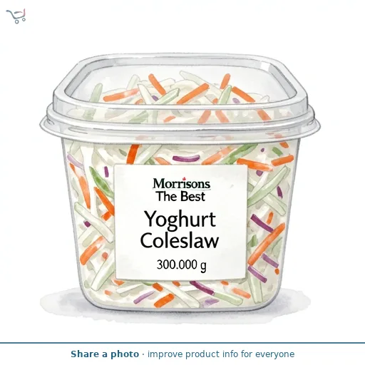 Morrisons The Best Yoghurt Coleslaw 