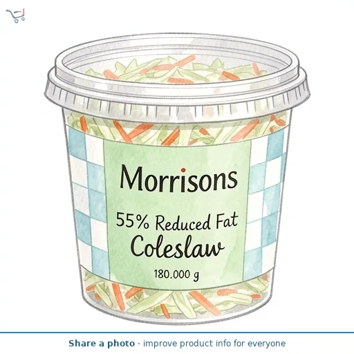 Morrisons 55% Reduced Fat Coleslaw