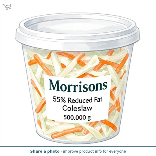 Morrisons 55% Reduced Fat Coleslaw