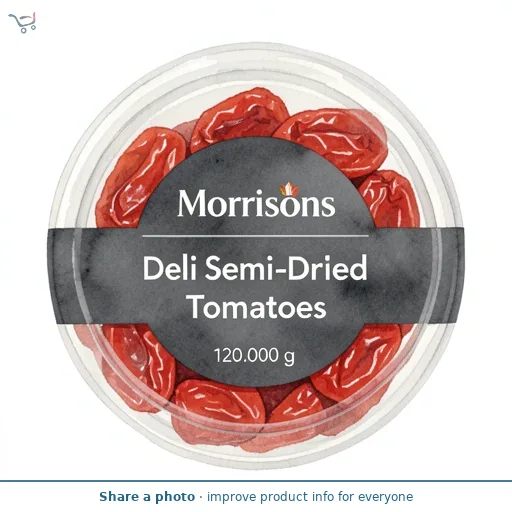 Morrisons Deli Semi-Dried Tomatoes   120g