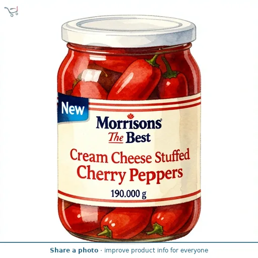Morrisons The Best Cream Cheese Stuffed Cherry Peppers