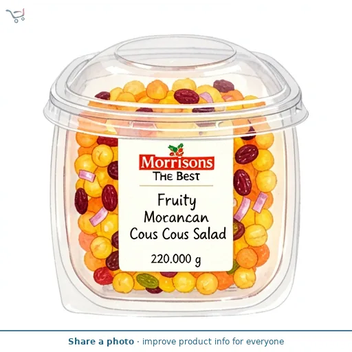 Morrisons The Best Fruity Moroccan Cous Cous Salad   220g