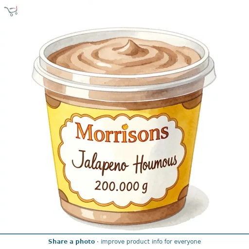 Morrisons Jalapeno Houmous 200g