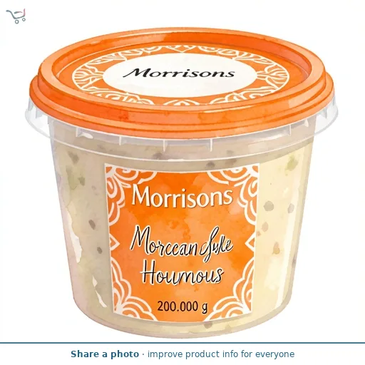 Morrisons Moroccan Style Houmous 200g
