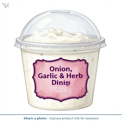 Morrisons Onion, Garlic & Herb Dip 170g