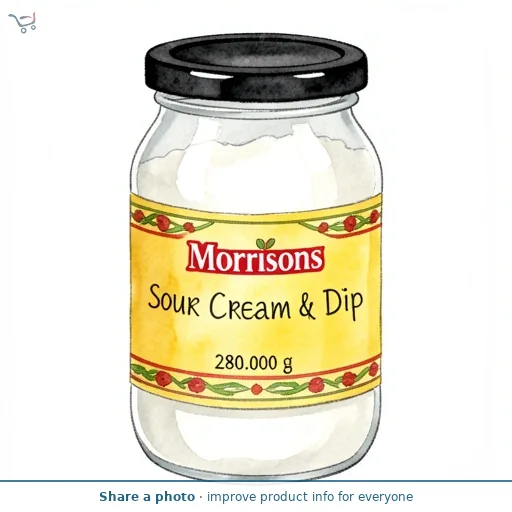 Morrisons Sour Cream & Chive Dip 