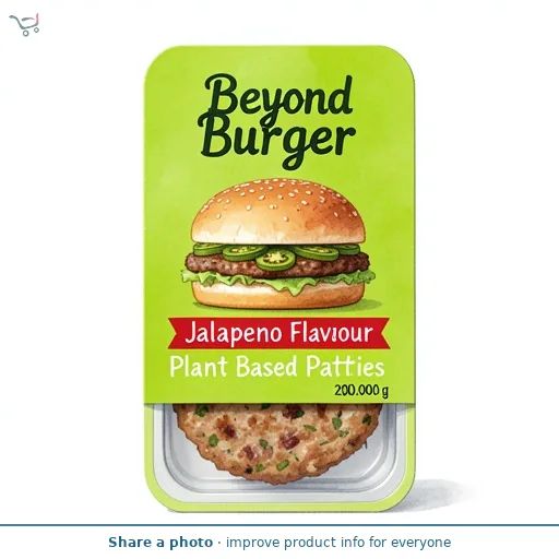 Beyond Burger Jalapeno Flavour Plant Based Patties