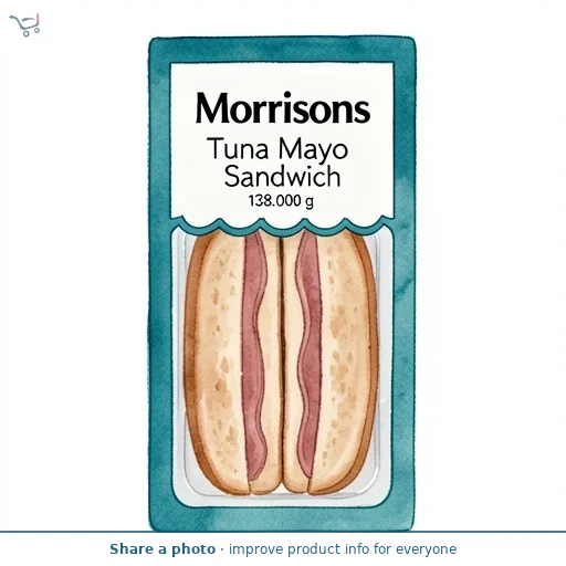Morrisons Tuna Mayo Sandwich 