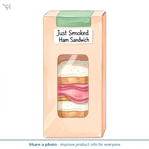 Morrisons Just Smoked Ham Sandwich