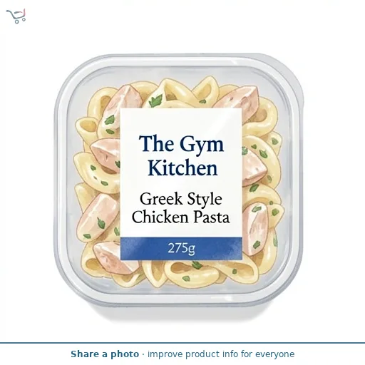 The Gym Kitchen Greek Style Chicken Pasta 275g