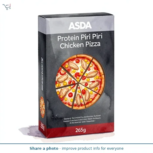 ASDA Protein Piri Piri Chicken Pizza 265g