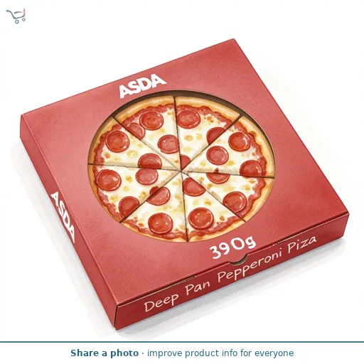 ASDA Deep Pan Pepperoni Pizza 390g