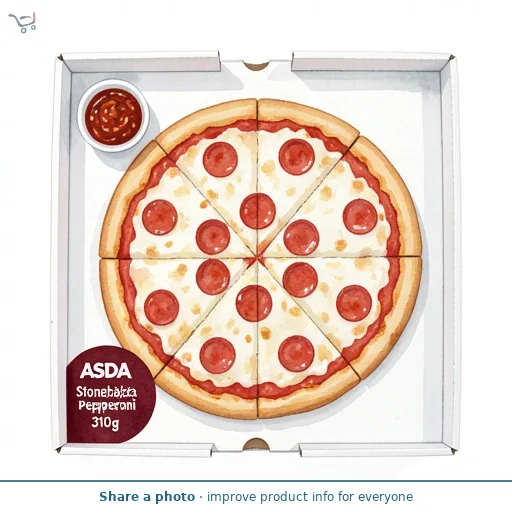 ASDA Stonebaked Pepperoni Pizza 310g
