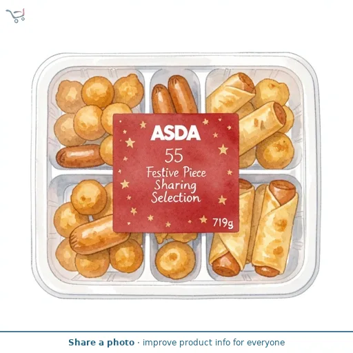 ASDA 55 Festive Piece Sharing Selection 719g