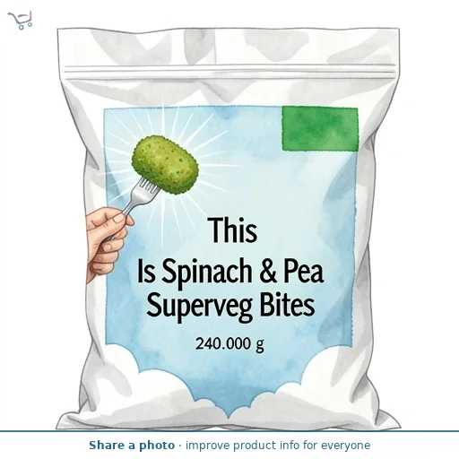 This Is Spinach & Pea Superveg Bites 