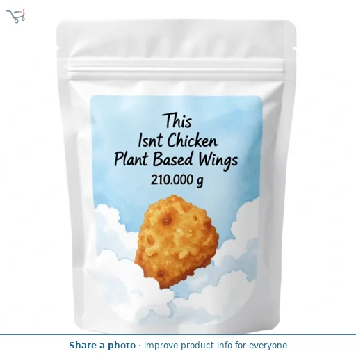 This Isnt Chicken Plant Based Wings 