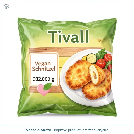 Tivall Vegan Schnitzel   332g