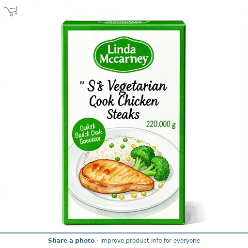 Linda McCartney's Vegetarian Quick Cook Chicken Steaks