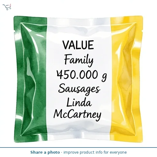 Linda McCartney's Family Value Vegetarian Sausages 