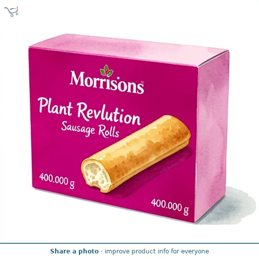 Morrisons Plant Revolution Sausage Rolls