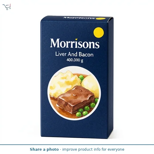 Morrisons Liver And Bacon 400g