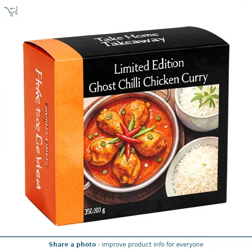 Take Home Takeaway Limited Edition Ghost Chilli Chicken Curry 350g