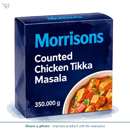 Morrisons Counted Chicken Tikka Masala