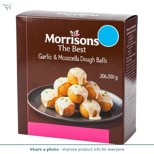 Morrisons The Best Garlic & Mozzarella Dough Balls 206g