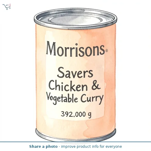 Morrisons Savers Chicken & Vegetable Curry