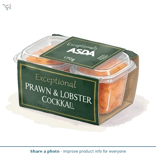 Exceptional by ASDA Prawn & Lobster Cocktail 170g