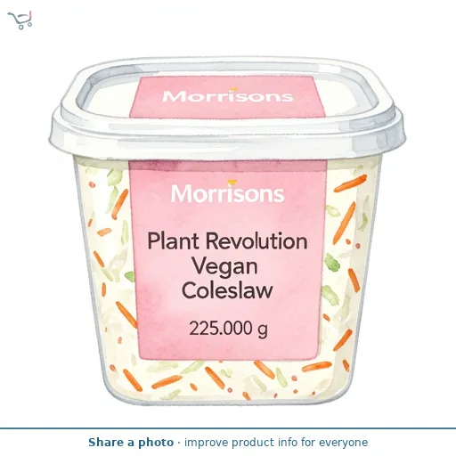 Morrisons Plant Revolution Vegan Coleslaw 225g