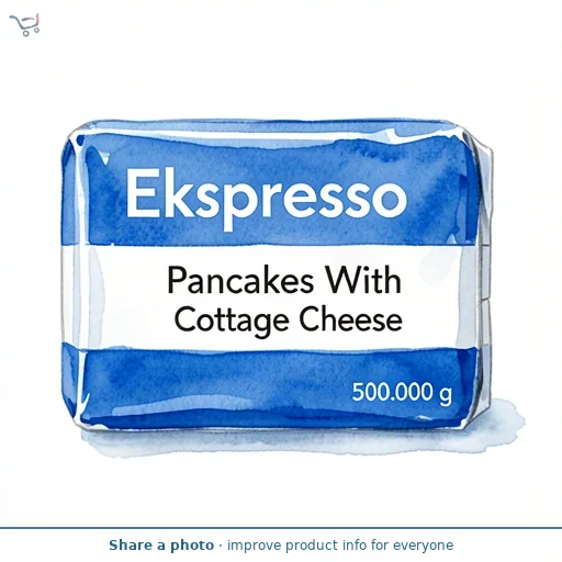 Ekspresso Pancakes With Cottage Cheese