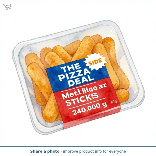 The Pizza Deal Melting Mozzarella Sticks 240g