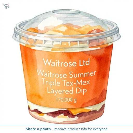 Waitrose Summer Triple Tex-Mex Layered Dip
