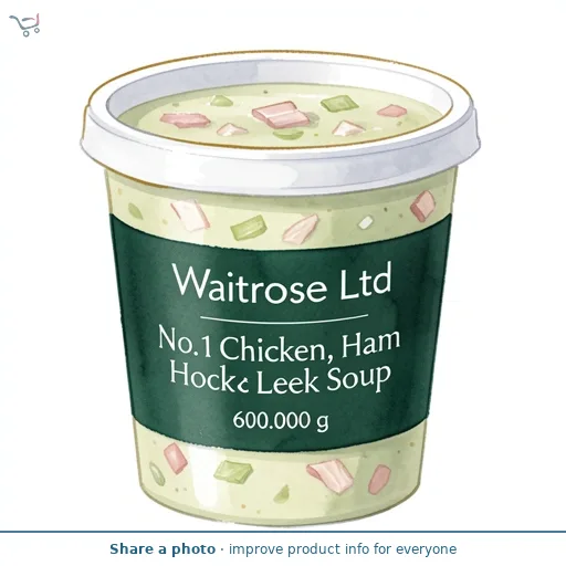 Waitrose No.1 Chicken, Ham Hock & Leek Soup