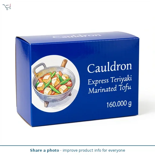 Cauldron Express Teriyaki Marinated Tofu