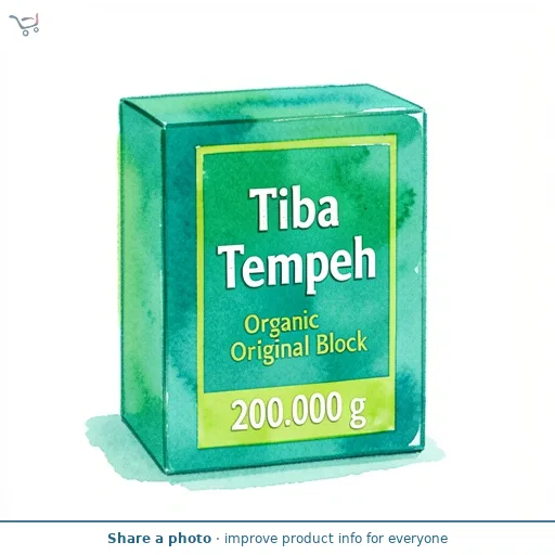 Tiba Tempeh Organic Original Block